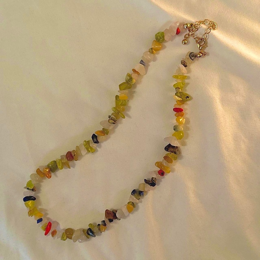 Cute crystal necklace